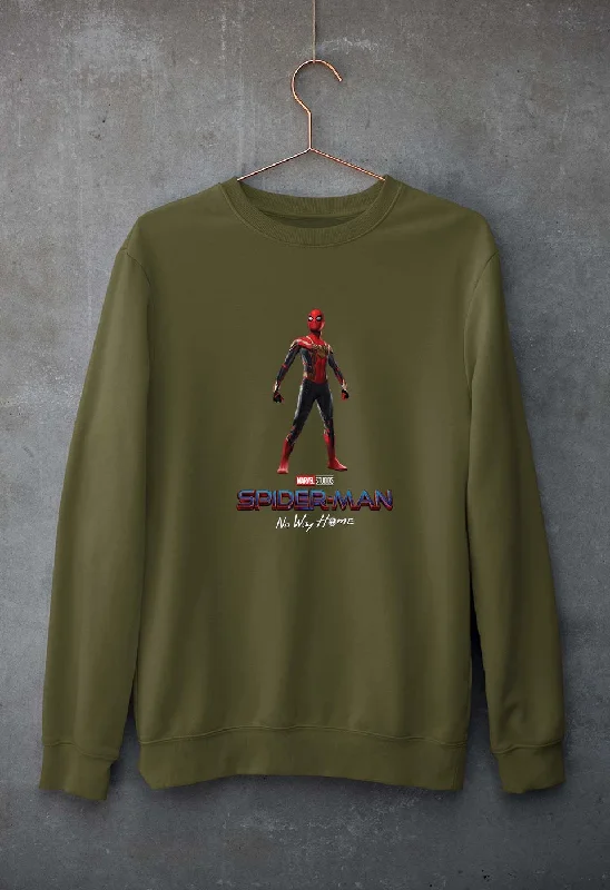 Spiderman Superhero Unisex Sweatshirt for Men/Women Hoodie with Cuffed Sleeves Snug Secure