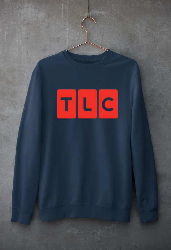 TLC Unisex Sweatshirt for Men/Women Hoodie with Hem Lace Feminine Delicate