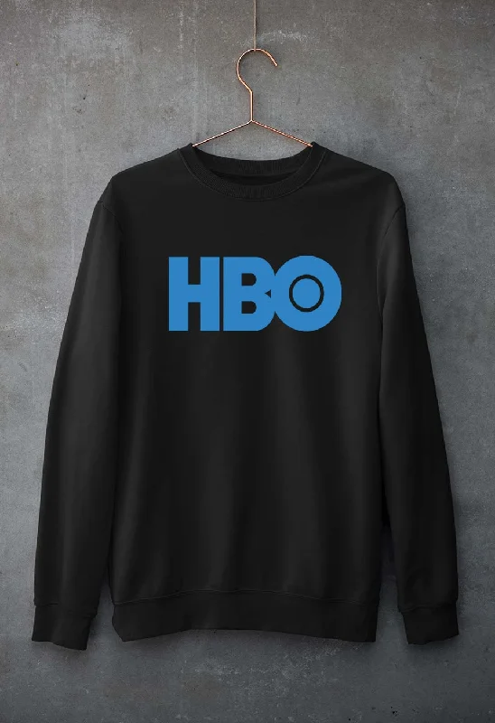 HBO Unisex Sweatshirt for Men/Women Hoodie with Distressed Vintage Worn