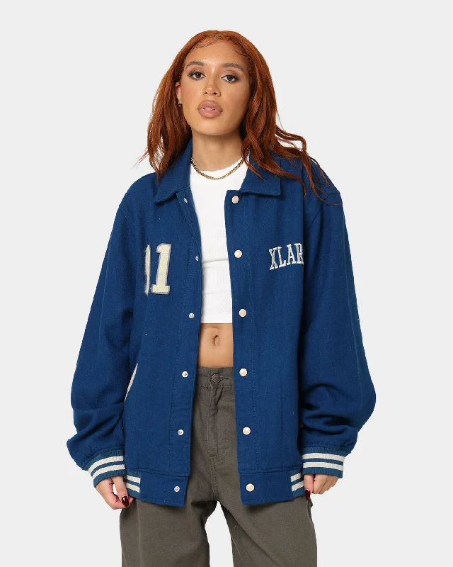 XLARGE Varsity Club Jacket Navy Mesh Jacket Canvas Jacket Denim Jacket