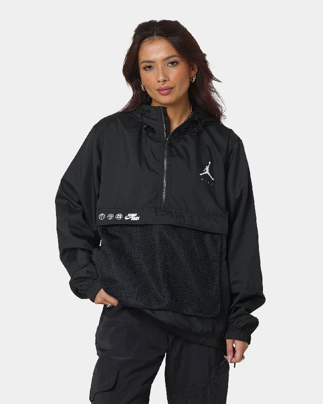 Jordan Jordan Jumpman Suit Jacket Black/Black Knit Jacket Woven Jacket Fleece Jacket