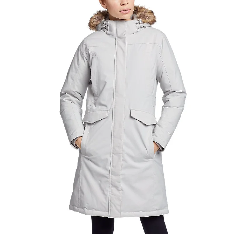 Women's Silver Lining Down Stadium Coat Down Puffer Quilted