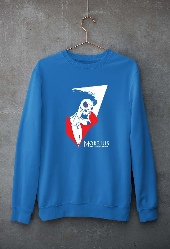 Morbious Unisex Sweatshirt for Men/Women Hoodie with Illustration Artistic Creative