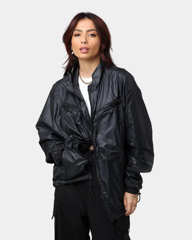 Jordan Jordan 23 Engineered Statement Track Jacket Black Herringbone Jacket Checkered Jacket Solid Jacket