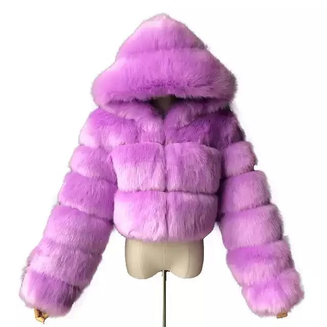 purple coat