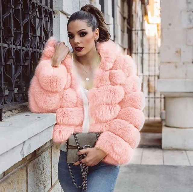 pink coat