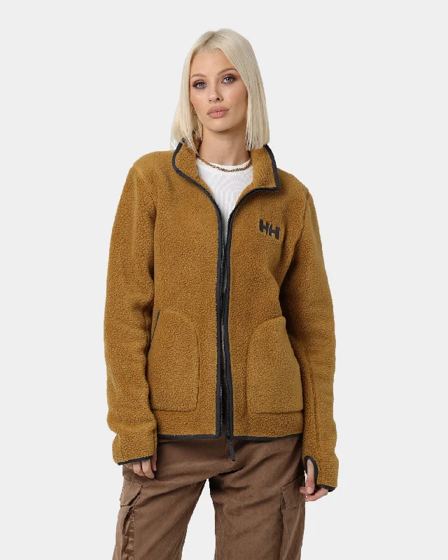 Hally Hansen Panorama Pile Jacket 712 Cumin Toggled Jacket Drawstring Jacket Belted Jacket