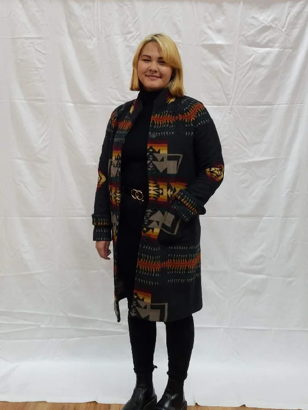 Pendleton® Archive Coat Chief Joseph Charcoal Grey Blouse Shirt Tunic