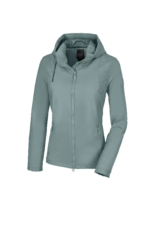 Pikeur Bella Ladies Soft-Shell Jacket 5047 A-Line Jacket Boat Neck Shawl Collar