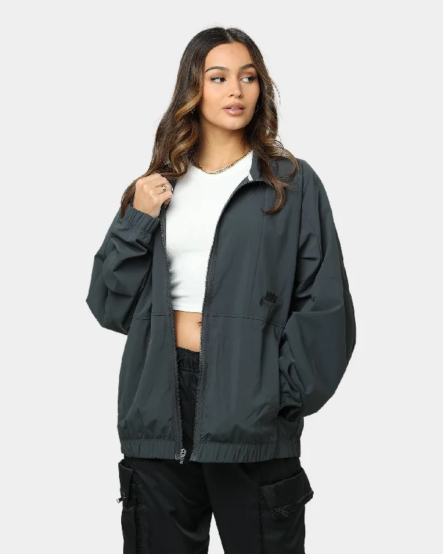 Nike Sportswear Revival Woven Track Jacket Anthracite Rayon Fabric Velvet Fabric Corduroy Fabric