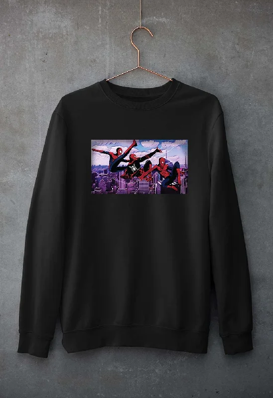 Spiderman Superhero Unisex Sweatshirt for Men/Women Hoodie with Pastel Soft Subtle