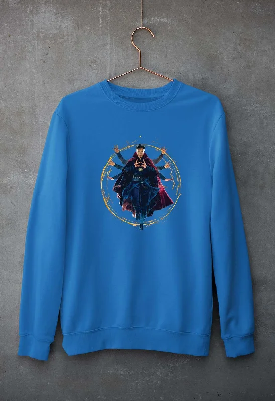 Doctor Strange Superhero Unisex Sweatshirt for Men/Women Hoodie with Hem Patch Decorative Personalized