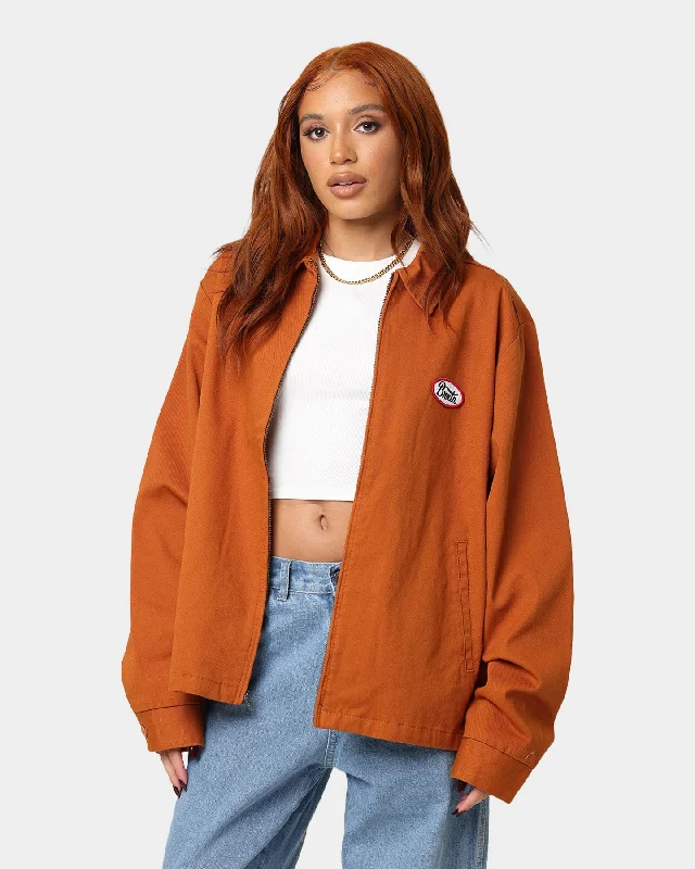 Brixton Utopia Jacket Caramel Fleece Jacket Down Jacket Feather Jacket