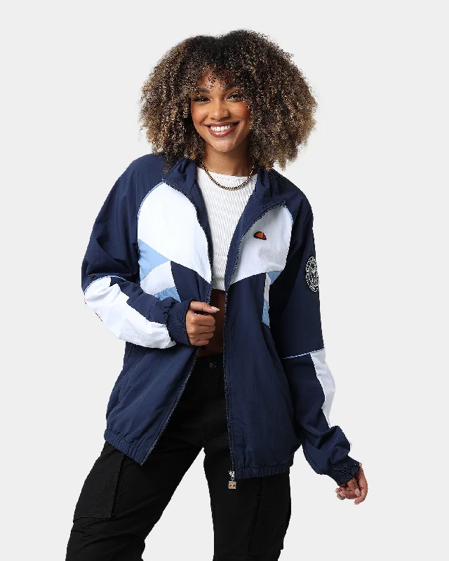 Ellesse Orey Track Windbreaker Jacket Navy Hoodie Zip-Up Jacket Button-Up Jacket