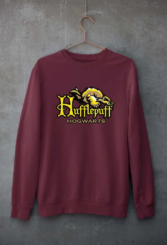 Hufflepuff Harry Potter Unisex Sweatshirt for Men/Women Hoodie with Hem Detail Decorative Unique