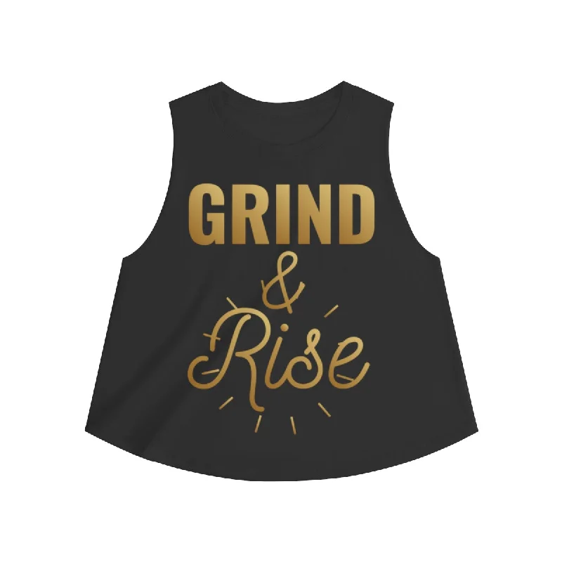 Grind & Rise Crop Top Cozy Warm Stylish