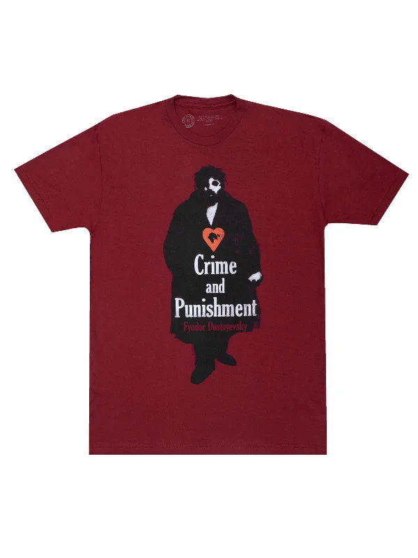 Crime and Punishment Unisex T-Shirt Fleece Fabric Down Fabric Feather Fabric