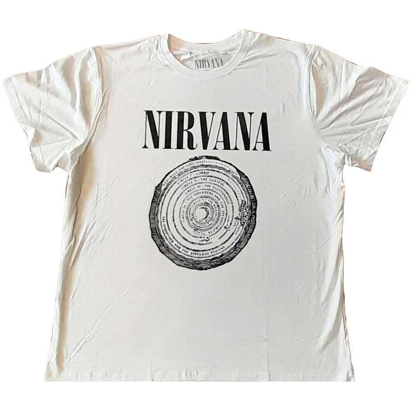 Nirvana | Official Band T-Shirt | Vestibule Embroidered Appliqued Beaded