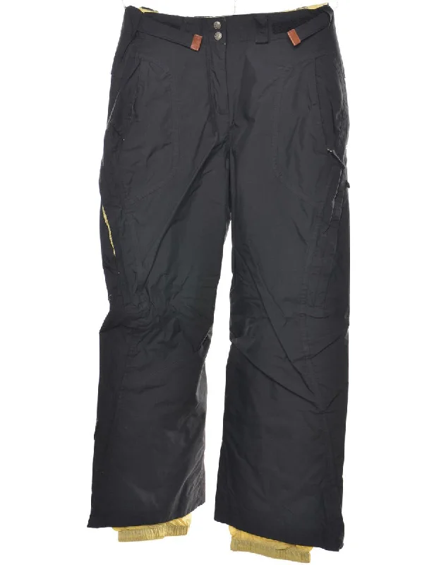 Columbia Black Classic Ski Trousers - W30 Trousers Exclusive Limited