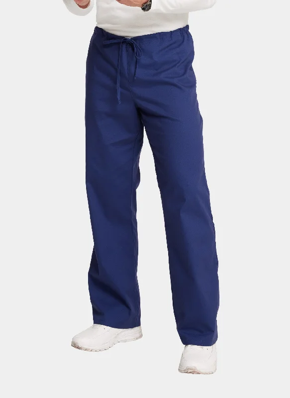 Dickies EDS Signature Unisex Drawstring Scrub Trousers DKE83006 - Navy Trousers Corduroy Warm