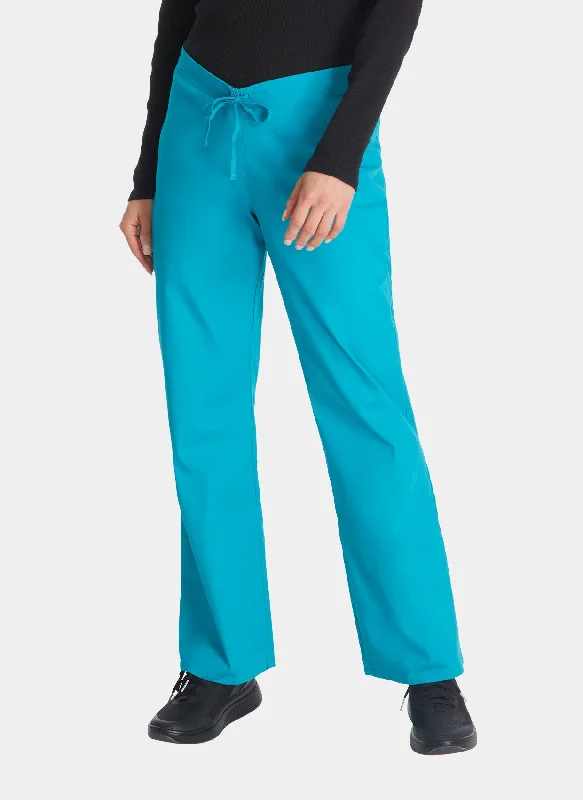 Dickies EDS Signature Unisex Drawstring Scrub Trousers DKE83006 - Teal Trousers Mesh Breathable