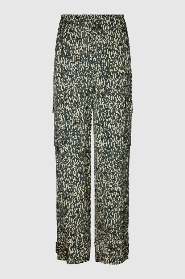 SECOND FEMALE LUNA TRACK TROUSER - WOODLAND GRAY Trousers Canvas Durable