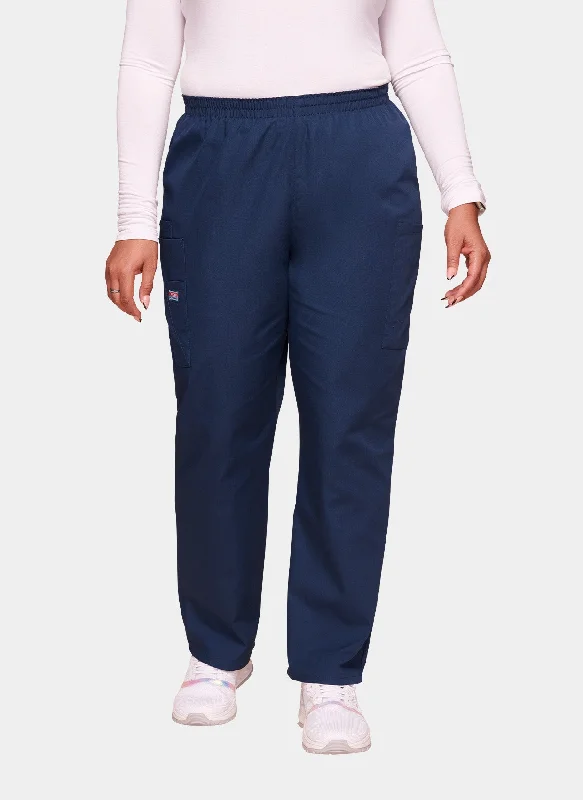 Cherokee Unisex Elasticated Scrub Trousers - Navy Trousers Office Stylish